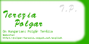 terezia polgar business card